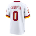 Jdoa W.Commanders #0 Mike Sainristil Player White Game Stitched Jerseys