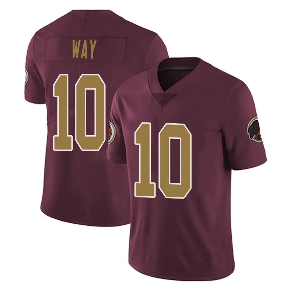 Jdoa W.Commanders #10 Tress Way Player Burgundy Alternate Vapor Untouchable Home Game Stitched Jerseys
