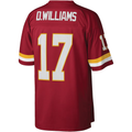 Jdoa W.Commanders #17 Doug Williams Mitchell & Ness Burgundy Legacy Replica Stitched Puhic Jersey