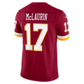 Jdoa W.Commanders #17 Terry McLaurin Burgundy Team Vapor F.U.S.E. Stitched Limited Jerseys