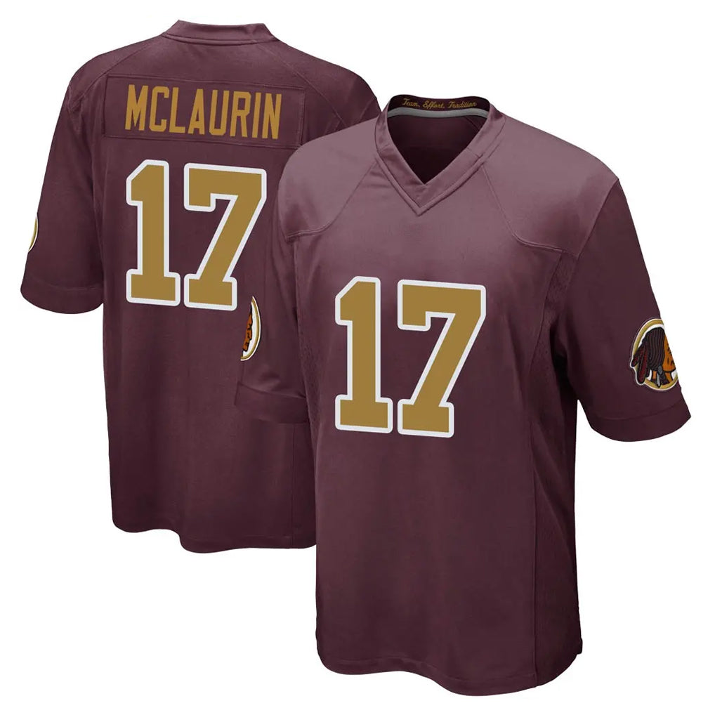 Jdoa W.Commanders #17 Terry Mclaurin Player Burgundy Alternate Home Game Stitched Jerseys