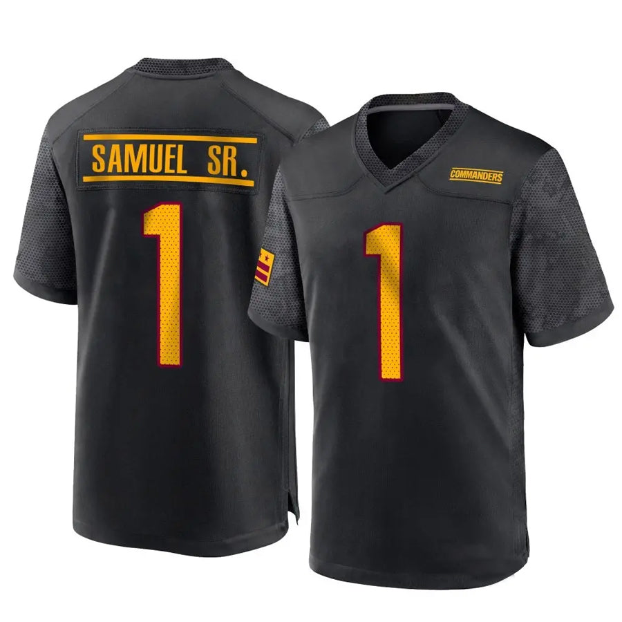 Jdoa W.Commanders #1 Deebo Samuel Sr Player Black Home Game Football Jerseys