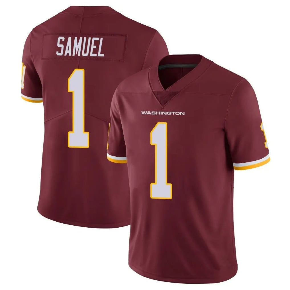 Jdoa W.Commanders #1 Deebo Samuel Sr Player Burgundy Vapor Limited Stitched Jerseys