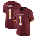 Jdoa W.Commanders #1 Deebo Samuel Sr Player Burgundy Vapor Limited Stitched Jerseys