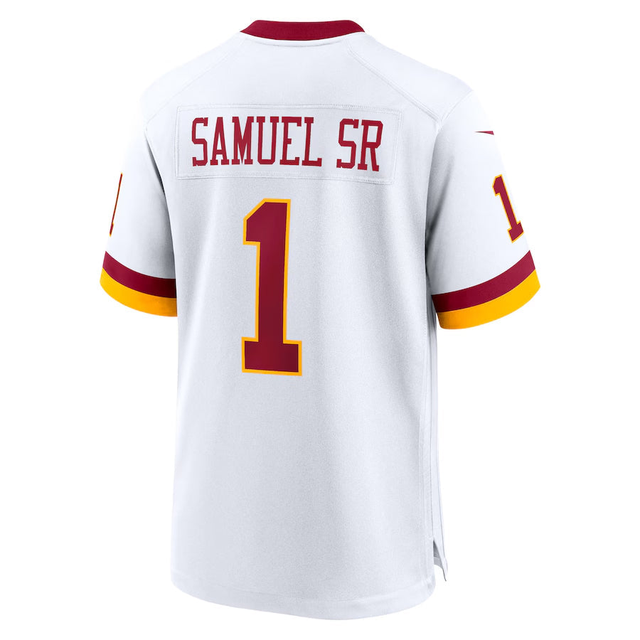 Jdoa W.Commanders #1 Deebo Samuel Sr Player White Game Stitched Jerseys