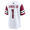 Jdoa W.Commanders #1 Deebo Samuel Sr Player White Home Game Stitched Jerseys