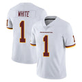 Jdoa W.Commanders #1 Rachaad White Player White Limited Vapor Untouchable Home Game Stitched Jerseys
