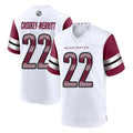 Jdoa W.Commanders #22 Jacory Croskey-Merritt Player White Limited Home Game Stitched Jerseys