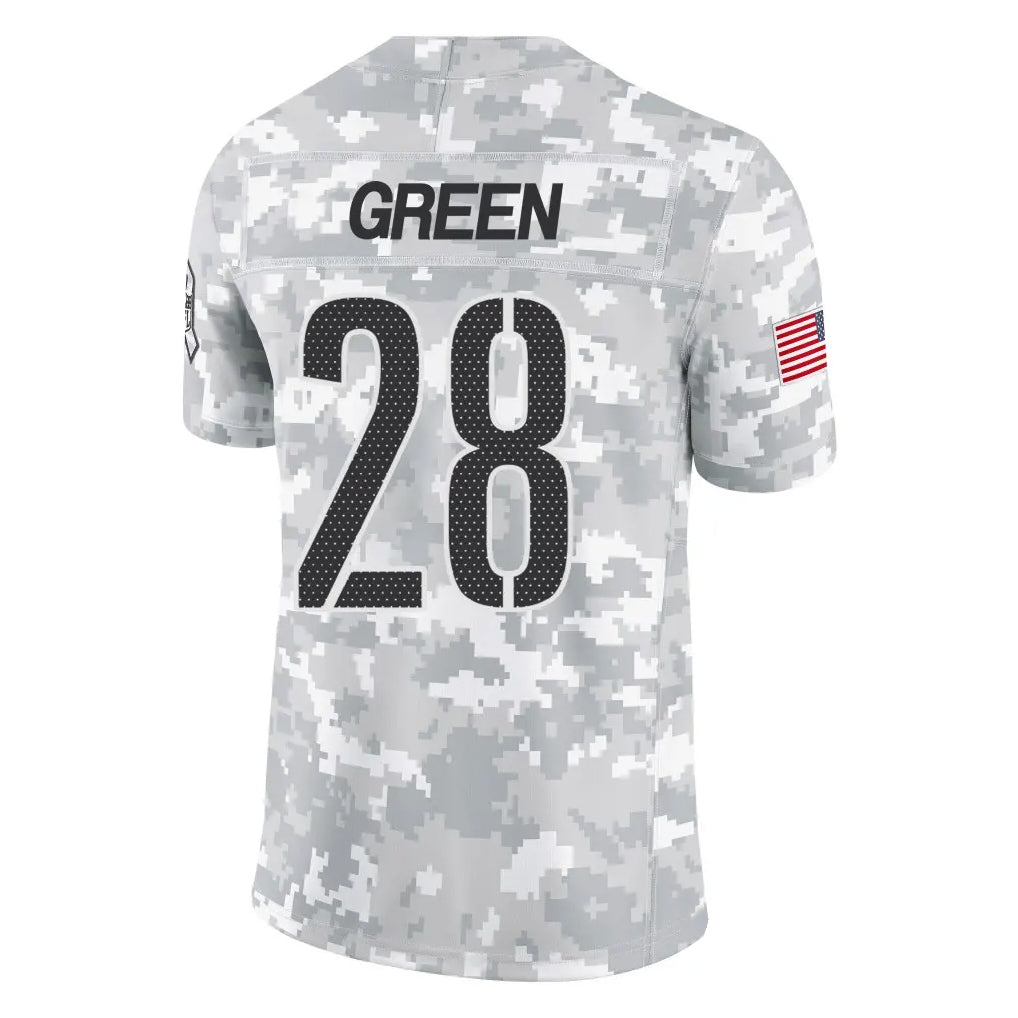 Jdoa W.Commanders #28 Darrell Green Player  Arctic Camo Salute To Service Limited Stitched Jerseys