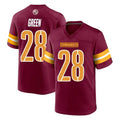 Jdoa W.Commanders #28 Darrell Green Player Burgundy Home Game Stitched Jerseys