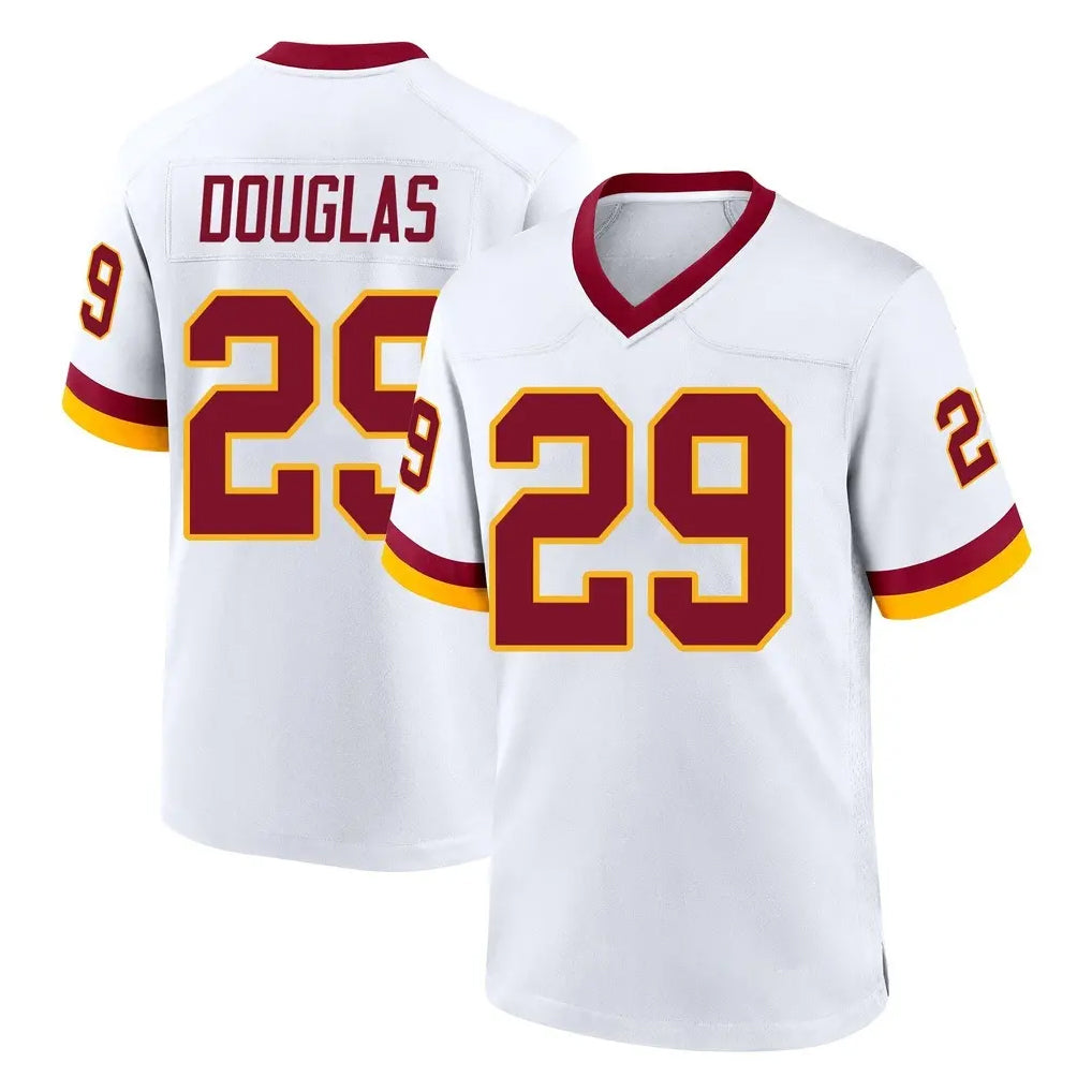 Jdoa W.Commanders #29 Rasul Douglas Player White Home Game Stitched Jerseys