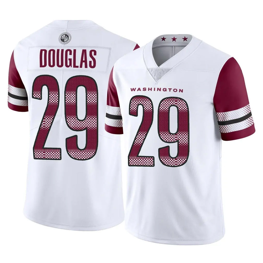 Jdoa W.Commanders #29 Rasul Douglas Player White Limited Vapor Home Game Stitched Jerseys