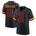 Jdoa W.Commanders #2 Amik Robertson Player Black Limited Home Game Stitched Jerseys