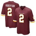 Jdoa W.Commanders #2 Amik Robertson Player Burgundy Team Color Home Game Stitched Jerseys