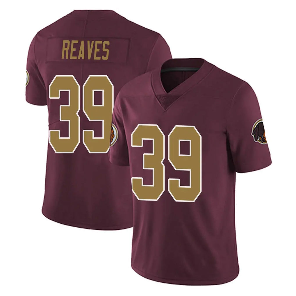 Jdoa W.Commanders #39 Jeremy Reaves Player Burgundy Alternate Vapor Untouchable Home Game Stitched Jerseys
