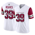 Jdoa W.Commanders #39 Jeremy Reaves Player White Vapor F.U.S.E. Limited Home Game Stitched Jerseys