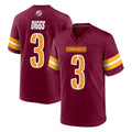 Jdoa W.Commanders #3 Stefon Diggs Player Burgundy Home Game Stitched Jerseys