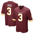 Jdoa W.Commanders #3 Stefon Diggs Player Burgundy Team Color Home Game Stitched Jerseys