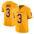 Jdoa W.Commanders #3 Stefon Diggs Player Gold Limited Color Rush Home Game Stitched Jerseys