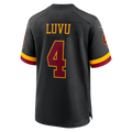 Jdoa W.Commanders #4 Frankie Luvu Black Hail Raiser Alternate Game Stitched Jerseys