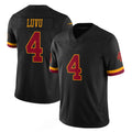 Jdoa W.Commanders #4 Frankie Luvu Player Black Limited Vapor Home Game Stitched Jerseys