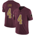 Jdoa W.Commanders #4 Frankie Luvu Player Burgundy Alternate Vapor Untouchable Limited  Stitched Jerseys