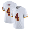Jdoa W.Commanders #4 Frankie Luvu Player White Limited Vapor Untouchable Home Game Stitched Jerseys