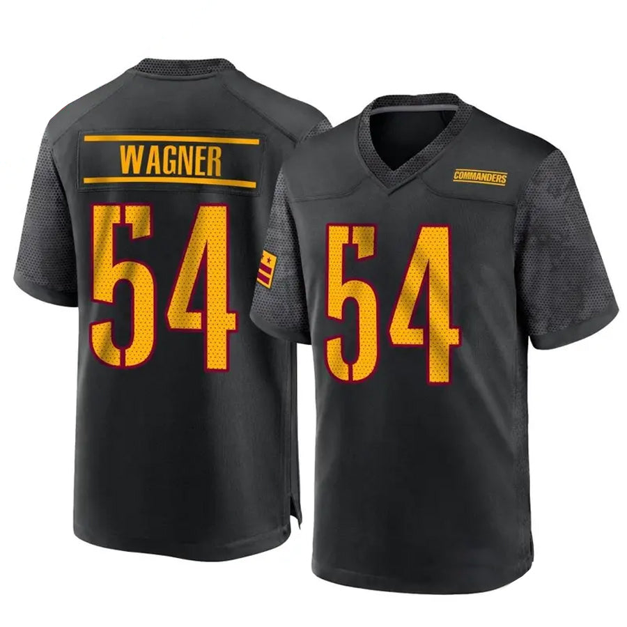 Jdoa W.Commanders #54 Bobby Wagner Player Black Home Game Stitched Jerseys