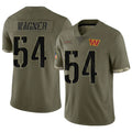 Jdoa W.Commanders #54 Bobby Wagner Player Olive Salute To Service Limited Stitched Jerseys
