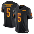 Jdoa W.Commanders #5 Jayden Daniels Player Black Vapor F.U.S.E. Limited Stitched Jerseys