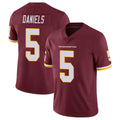 Jdoa W.Commanders #5 Jayden Daniels Player Burgundy Vapor Limited Stitched Jerseys