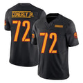 Jdoa W.Commanders #72 Josh Conerly Jr. Player Black Limited Vapor F.U.S.E. Home Game Stitched Jerseys