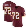 Jdoa W.Commanders #72 Josh Conerly Jr. Player Burgundy Limited Team Color Vapor Untouchable Home Game Stitched Jerseys