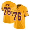 Jdoa W.Commanders #76 Sam Cosmi Player Gold Limited Color Rush Home Game Stitched JerseysW.Commanders #76 Sam Cosmi Player Gold Limited Color Rush Home Game Stitched Jerseys
