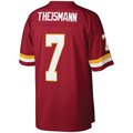 Jdoa W.Commanders #7 Joe Theismann Mitchell & Ness Burgundy Legacy Replica Stitched Puhic Jersey