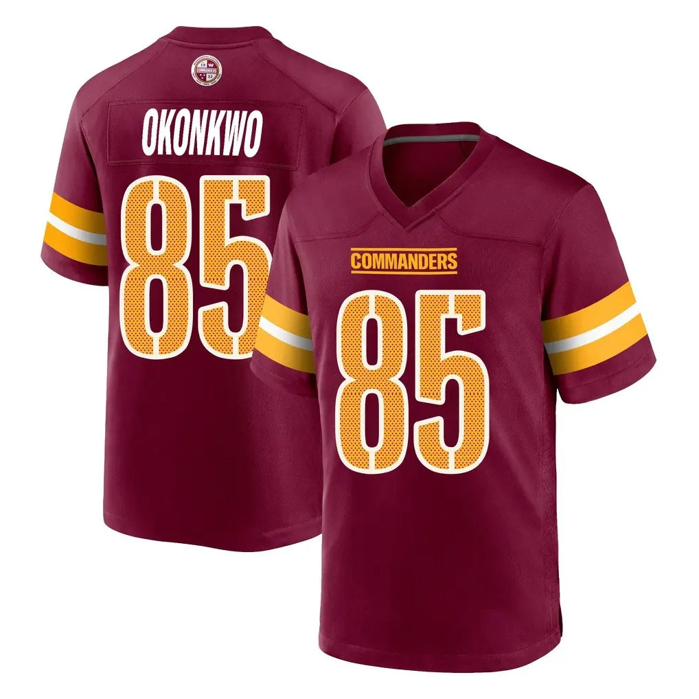 Jdoa W.Commanders #85 Chig Okonkwo Player Burgundy Home Game Stitched Jerseys
