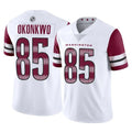 Jdoa W.Commanders #85 Chig Okonkwo Player White Limited Vapor Home Game Stitched Jerseys