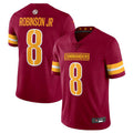 Jdoa W.Commanders #8 Brian Robinson Jr. Burgundy Vapor Untouchable Limited American Stitched Jerseys