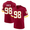 Jdoa W.Commanders #98 Odafe Oweh Player Burgundy Game Home Stitched Jerseys