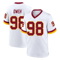 Jdoa W.Commanders #98 Odafe Oweh Player White Home Game Stitched Jerseys