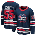 Jdoa W.Jets #55 Mark Scheifele Navy Breakaway Jerseys