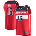 Jdoa W.Wizards #16 Anthony Gill Red Fast Break Replica Jerseys - Icon Edition