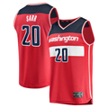 Jdoa W.Wizards #20 Alexandre Sarr Red Fast Break Replica Player Jerseys - Icon Edition