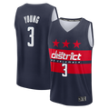 Jdoa W.Wizards #3 Trae Young Navy Fast Break - Statement Edition