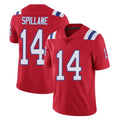 NE.Patriots #14 Robert Spillane Player Red Vapor Untouchable Home Game Jdoa Stitched Jerseys