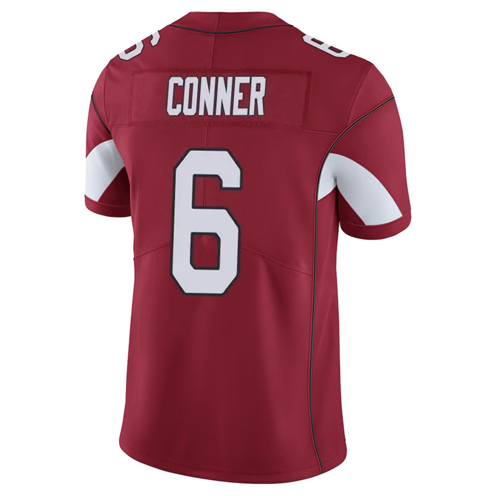A.Cardinals #6 James Conner Player Cardinal Vapor Limited Home Game  Jdoa Stitched Jerseys