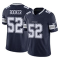 D.Cowboys #52 Tyler Booker Player Navy Limited Vapor F.U.S.E. Home Game Jdoa Stitched Jerseys