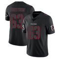 A.Falcons #63 Chris Lindstrom Player Black Impact Limited Game Jdoa Stitched Jerseys
