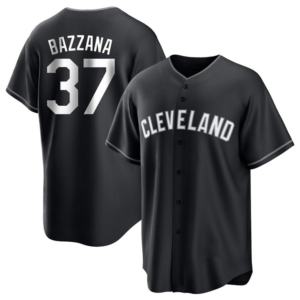 C.Guardians #37 Travis Bazzana Player Black Home Game Jdoa Stitched Jerseys