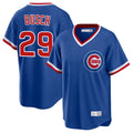 C.Cubs #29 Michael Busch Player Royal T-shirt Cooperstown Collection Limited Jdoa Stitched Jerseys